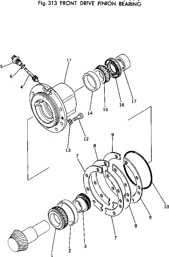 Кольцо уплотнительное (O-Ring) 382-264681-1  Komatsu