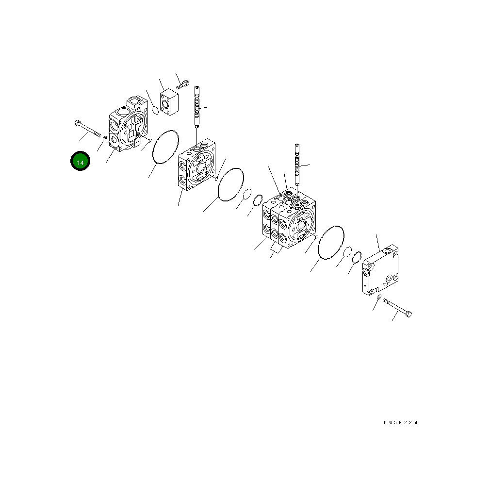 Болт 723-11-32790 Komatsu