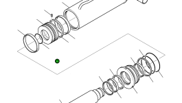 Кольцо уплотнительное (O-Ring) FDT1400041 Komatsu