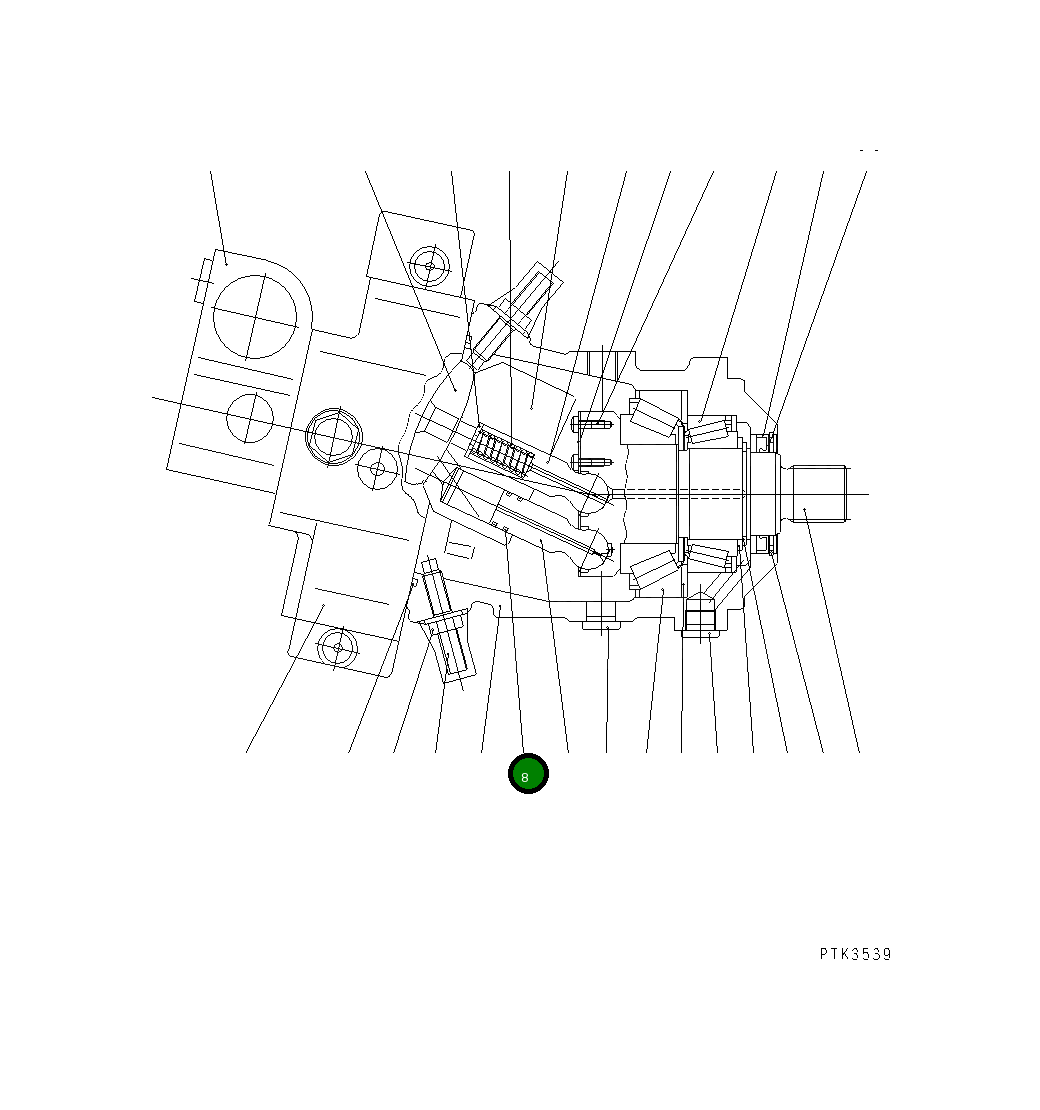 Кольцо 20G-60-K2490 Komatsu