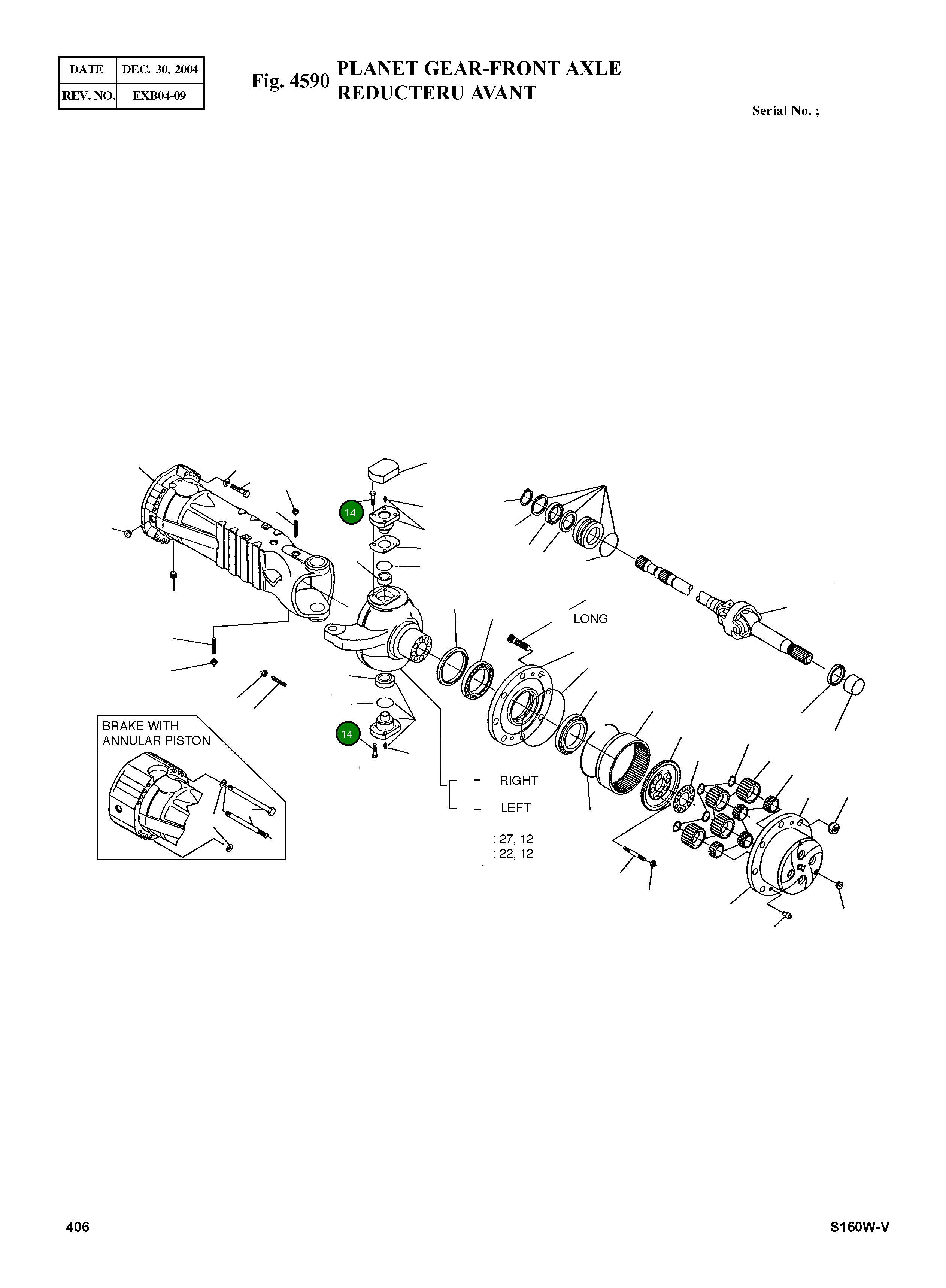 Болт 112.04.022.01 Komatsu