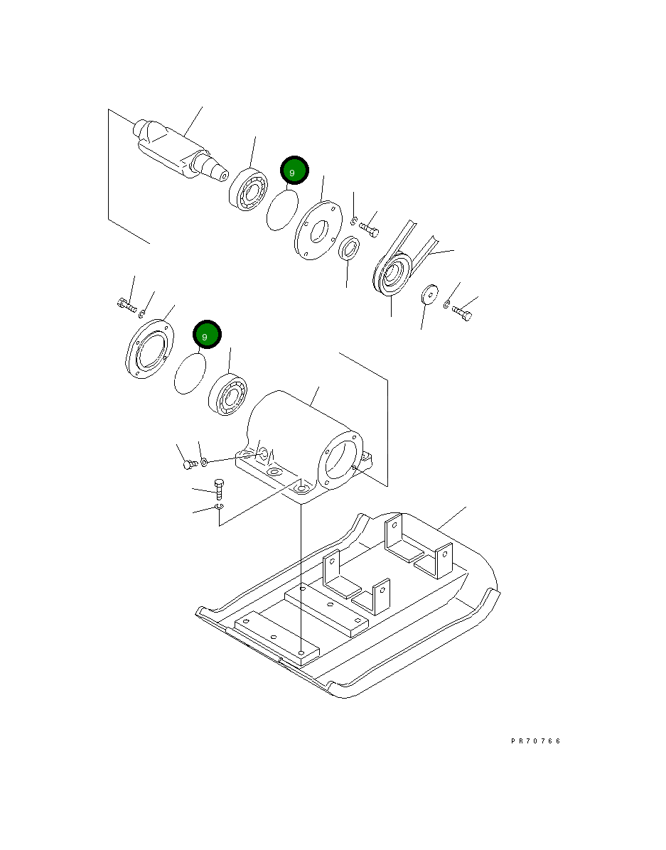 Кольцо уплотнительное (O-Ring) 26990-11-860 Komatsu
