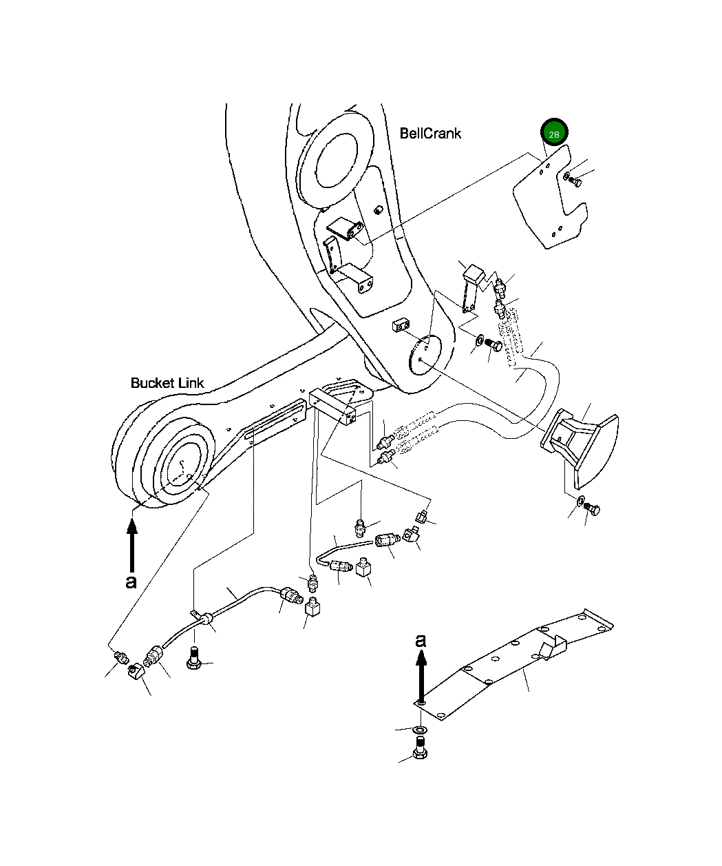 Крышка 428-S95-2251 Komatsu