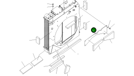 Крышка 208-03-76211 Komatsu