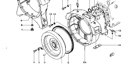 Маховик 6672-32-1311 Komatsu