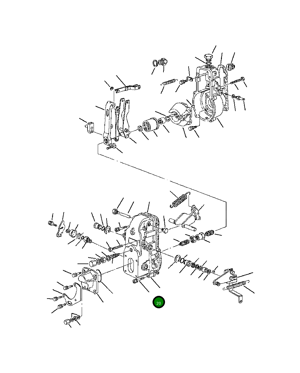 Болт YMX02010-63840 Komatsu