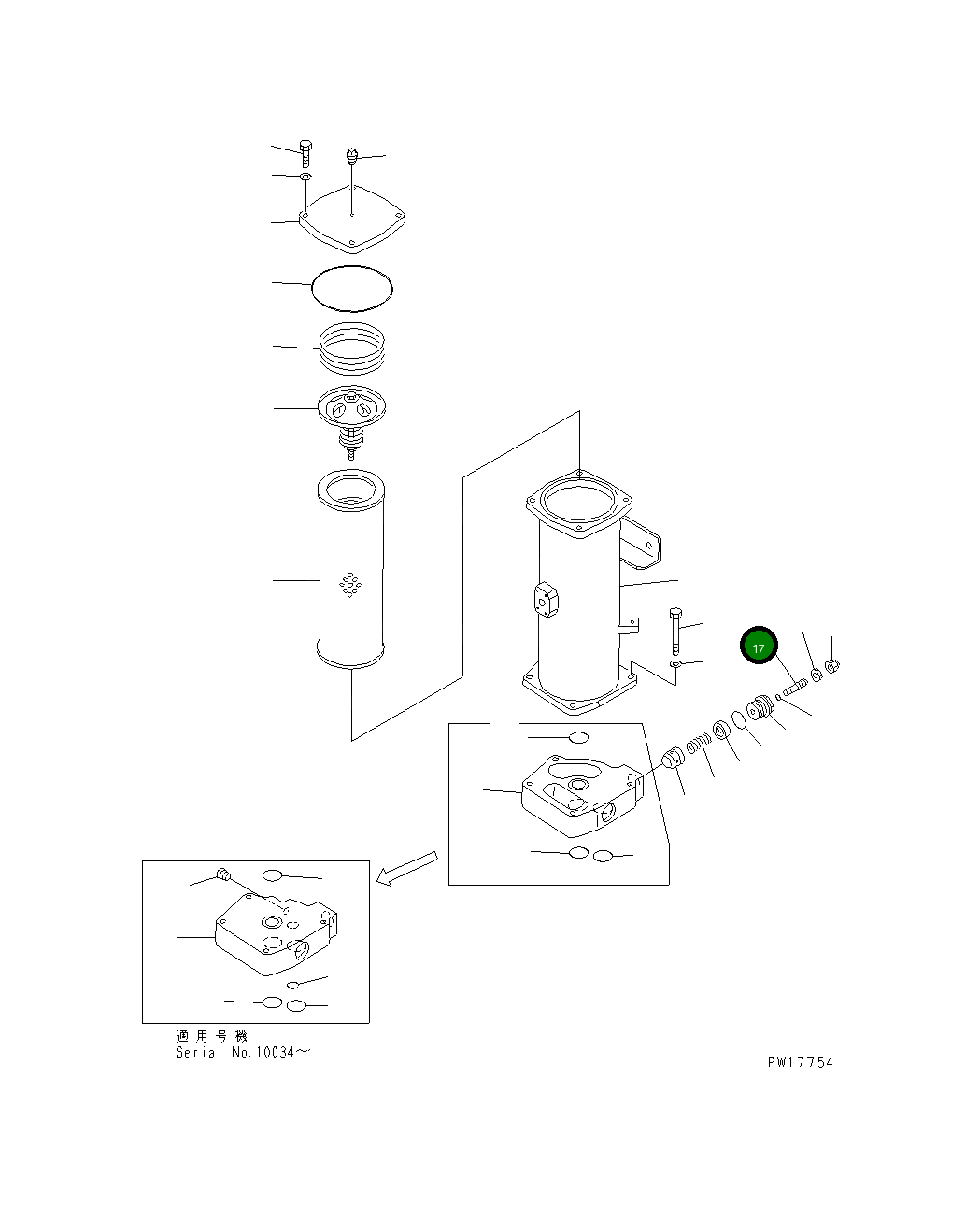 Болт 19M-49-12140 Komatsu