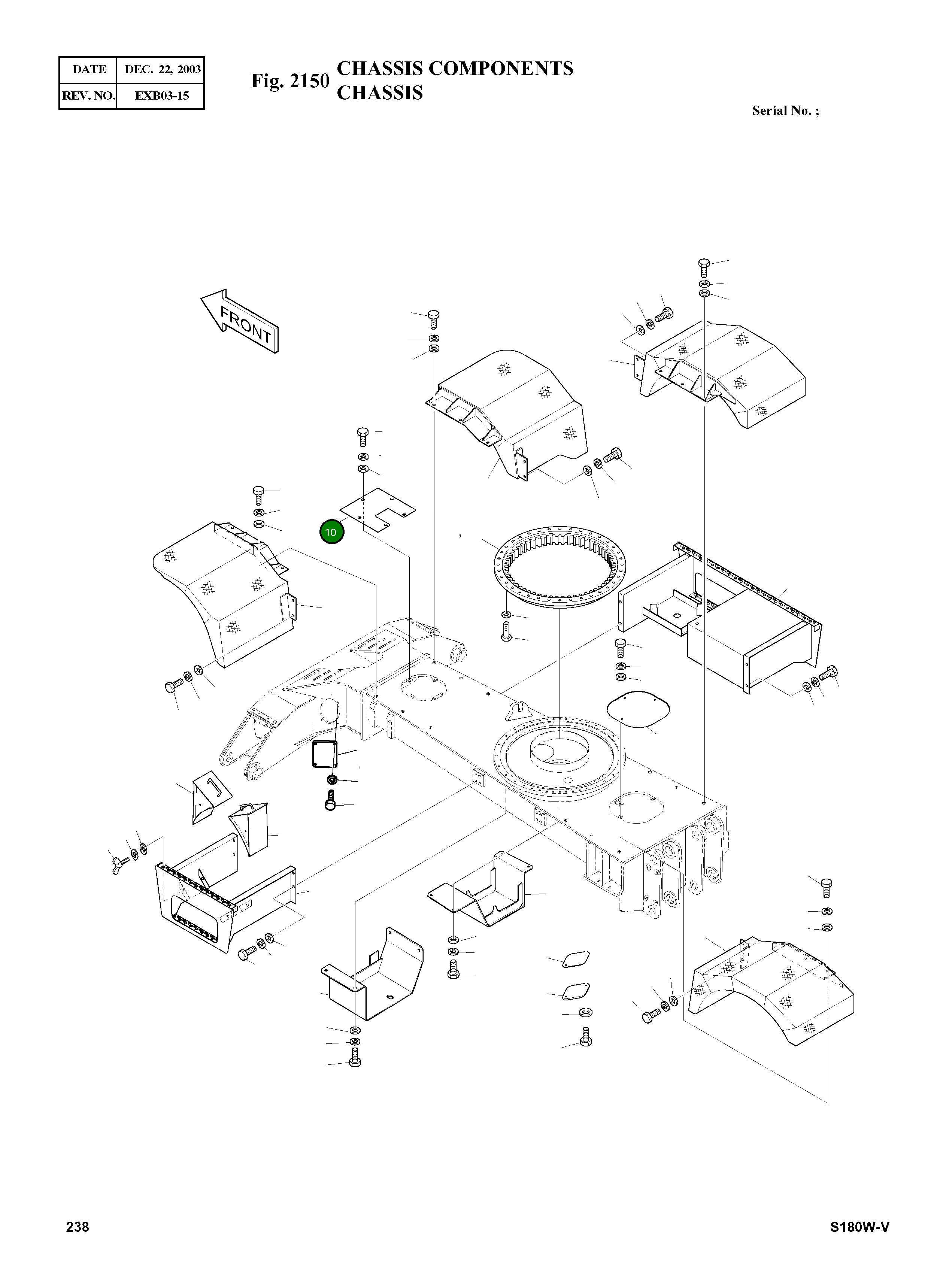Крышка 621-02250A Komatsu