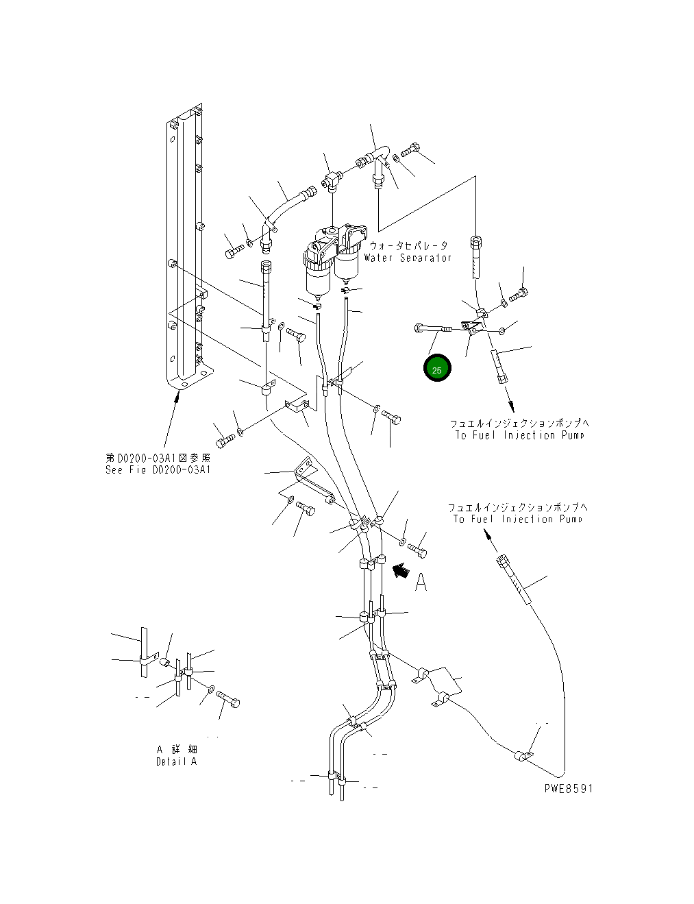 Болт 01011-61070 Komatsu
