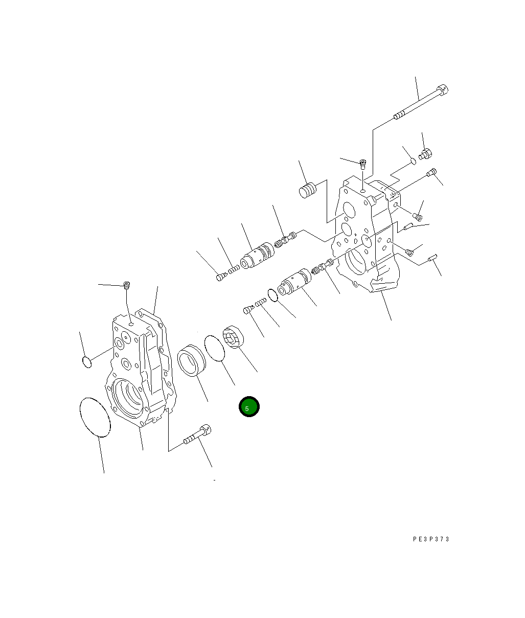 Кольцо уплотнительное (O-Ring) 6553-51-8150 Komatsu