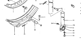 Палец 230-71-12370 Komatsu