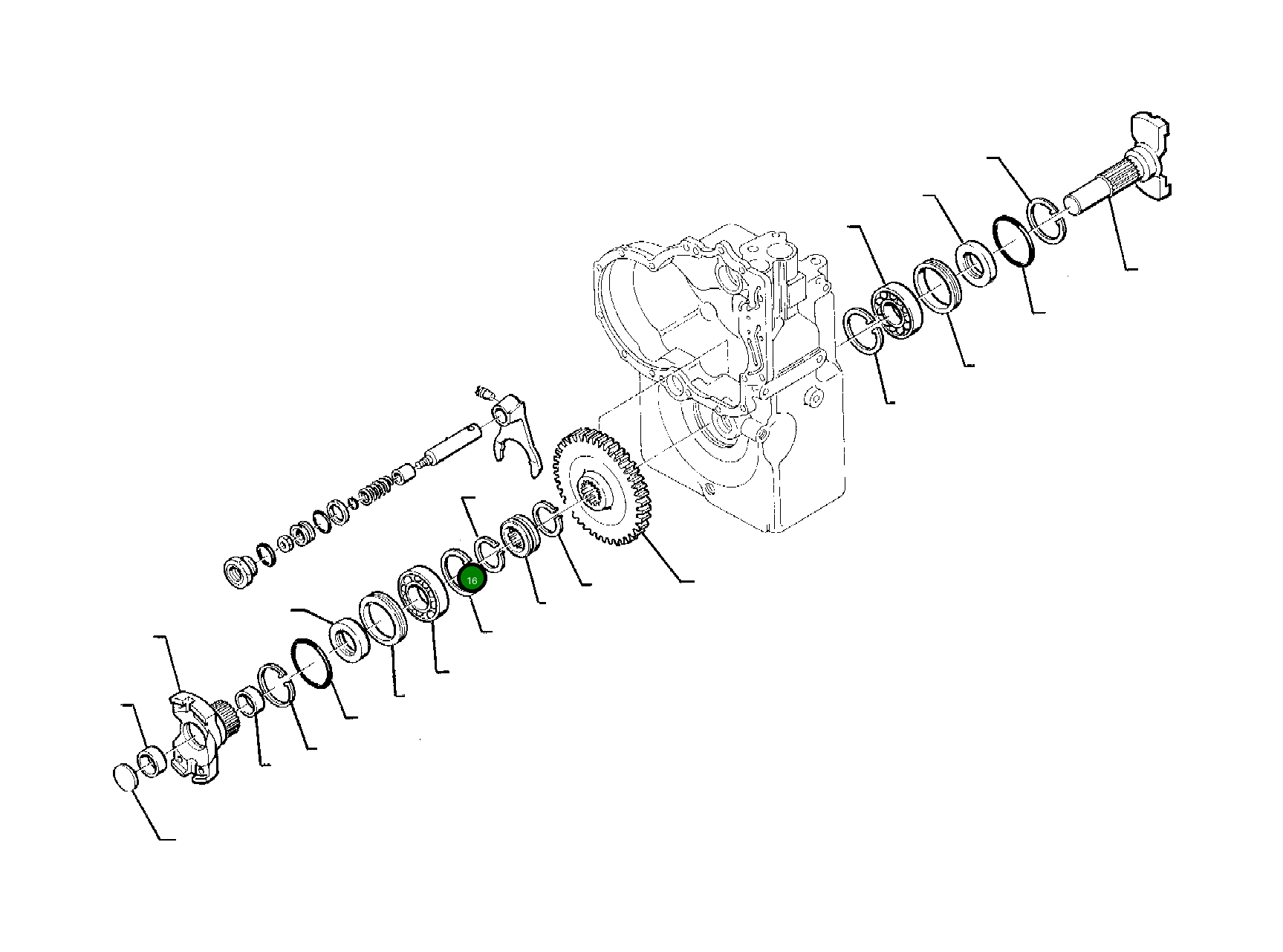 Кольцо уплотнительное (O-Ring) CK0240244  Komatsu