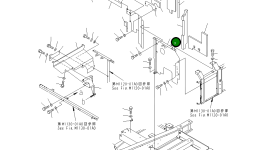 Крышка 206-54-K2860 Komatsu