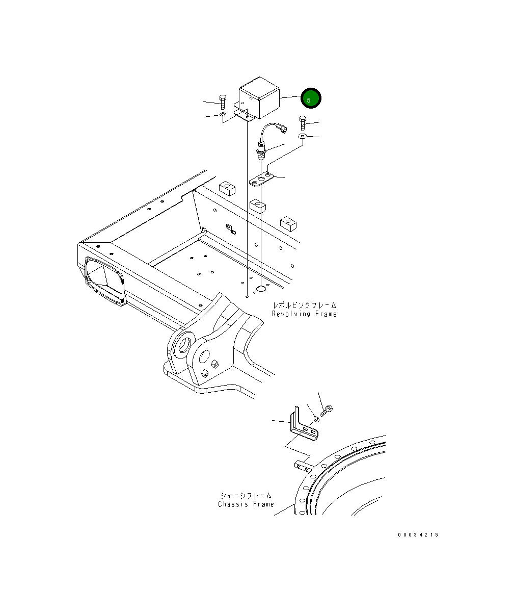 Крышка 20J-54-11310  Komatsu