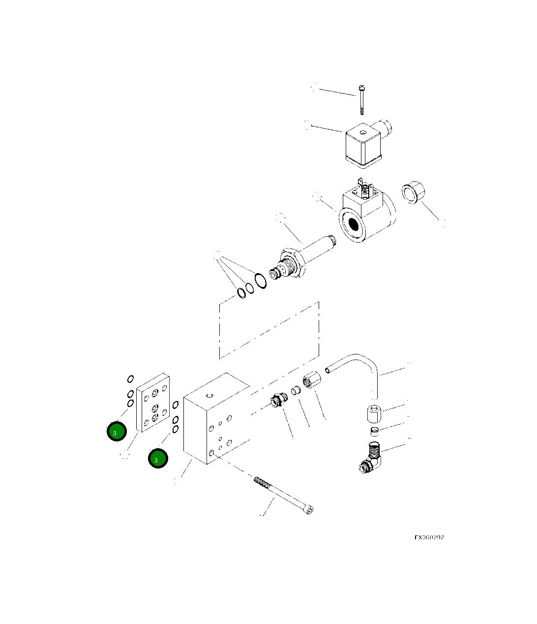 Кольцо уплотнительное (O-Ring) 27200  Komatsu