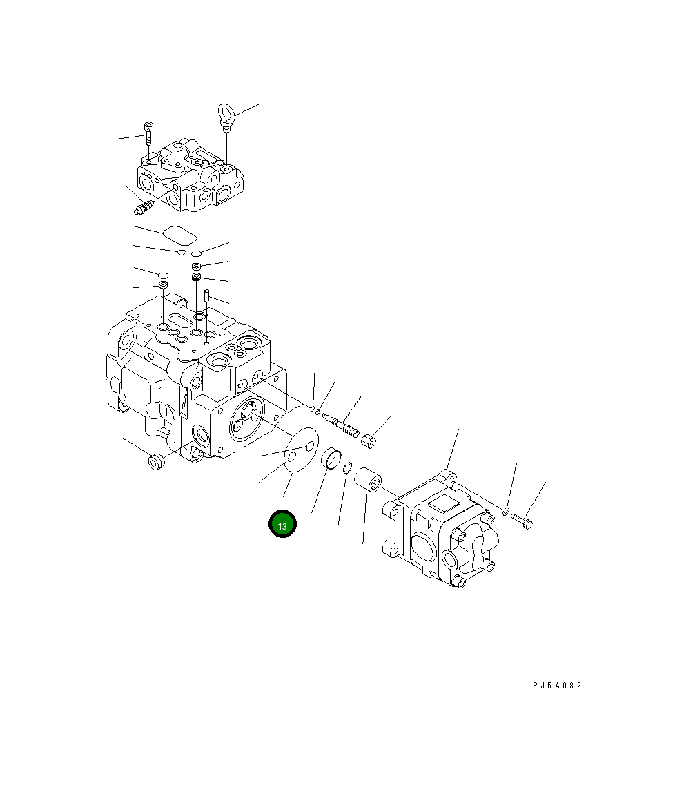 Кольцо уплотнительное (O-Ring) 07000-12070 Komatsu
