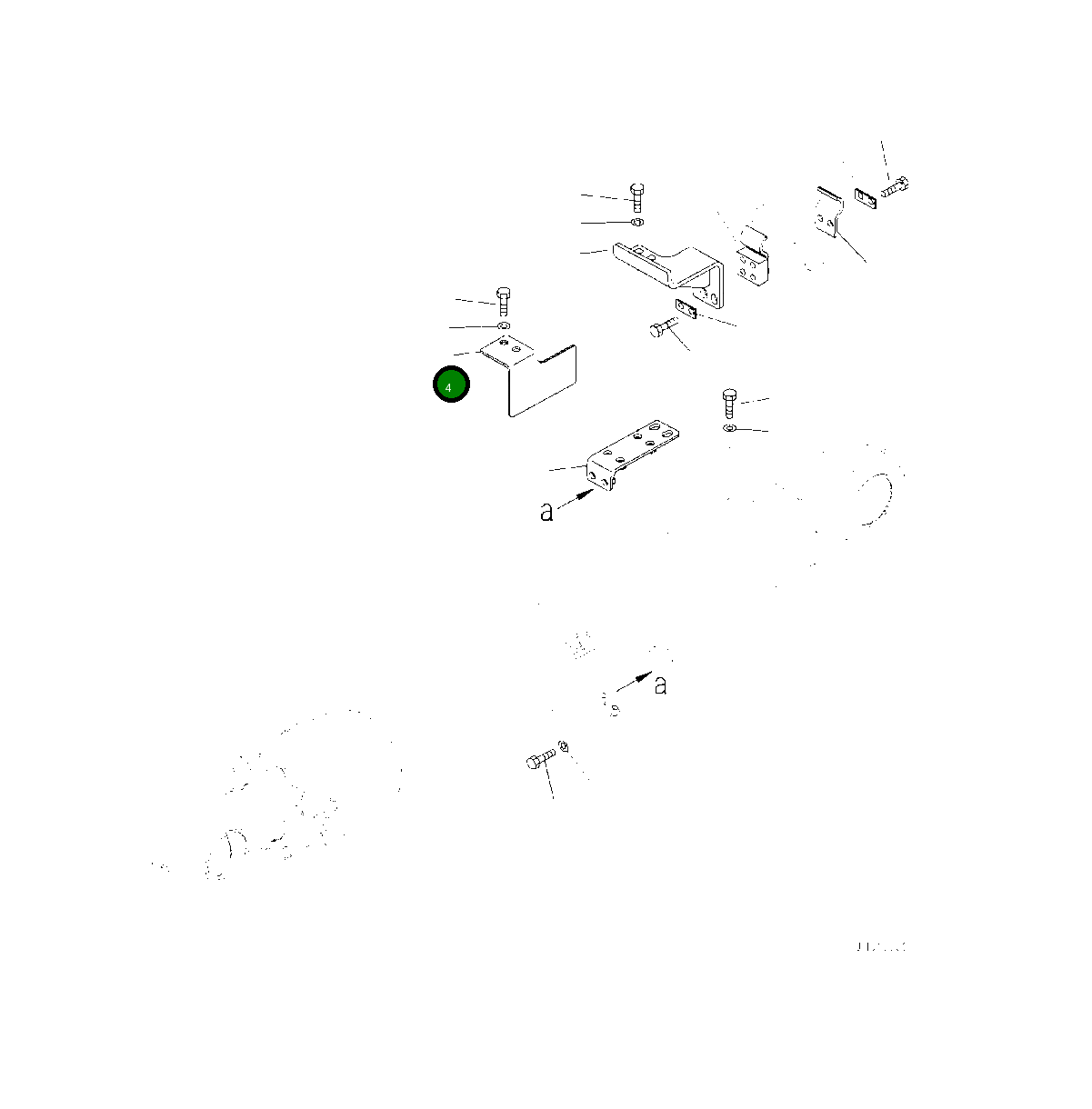 Крышка 208-70-27532 Komatsu