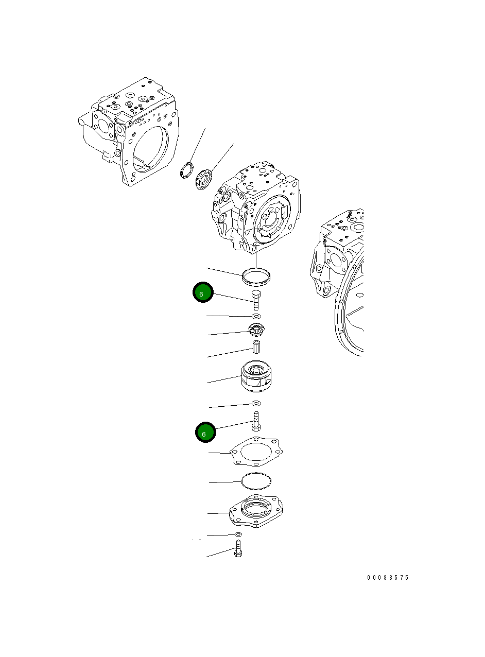 Болт 01010-61220 Komatsu