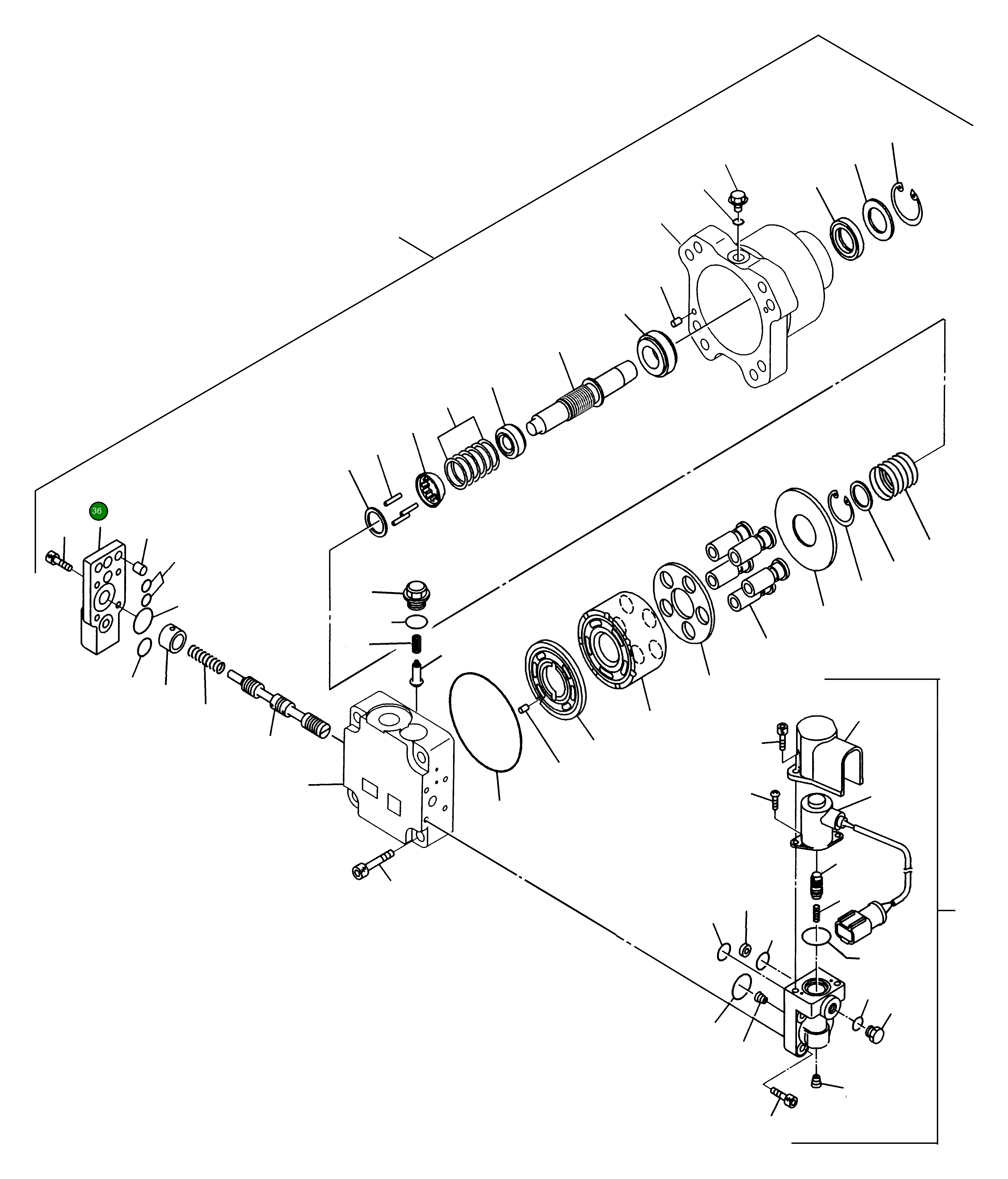 Крышка 708-7S-18140 Komatsu
