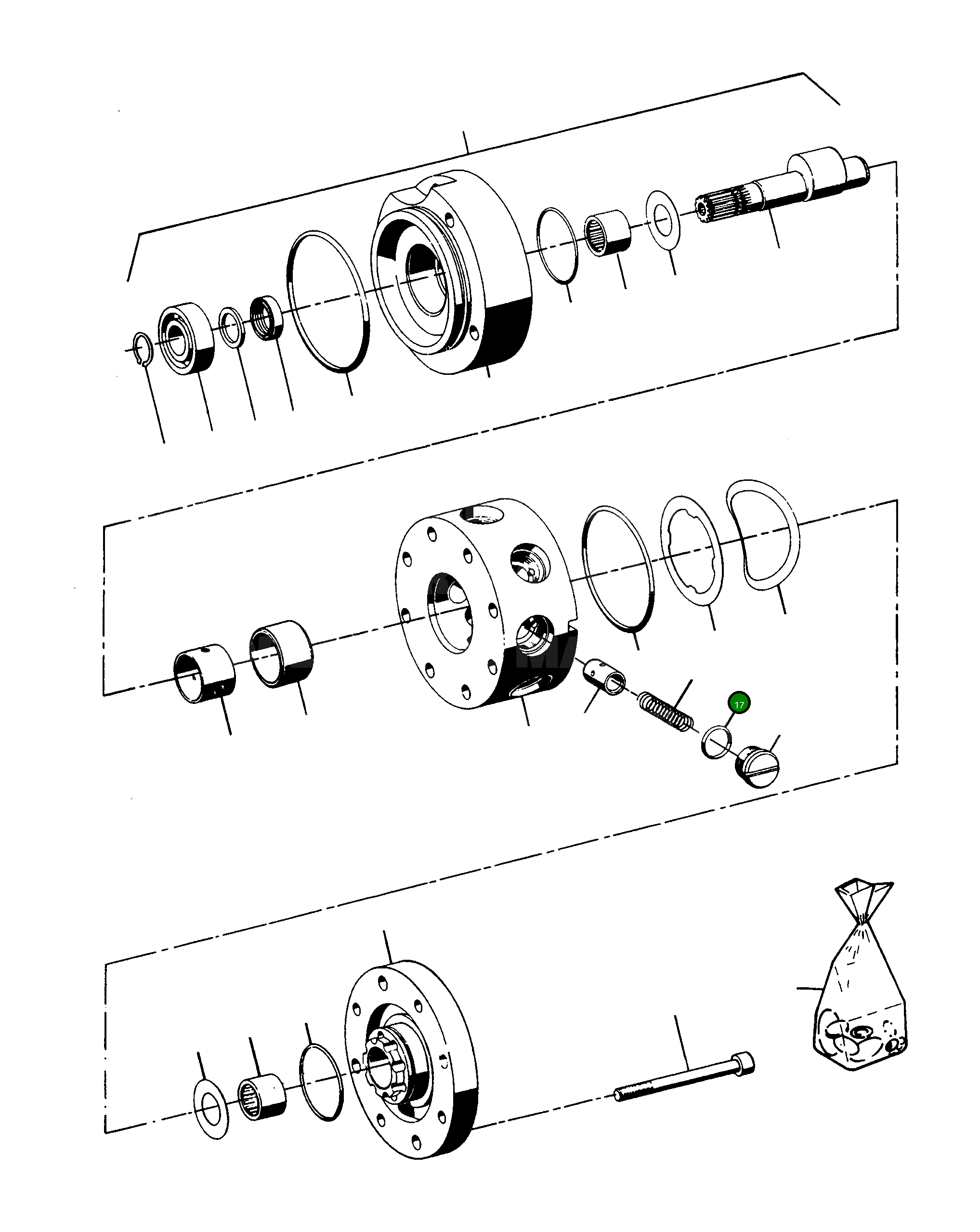 Кольцо уплотнительное (O-Ring) 3005133X1 Komatsu
