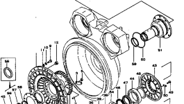 Корпус 135-13-21210 Komatsu