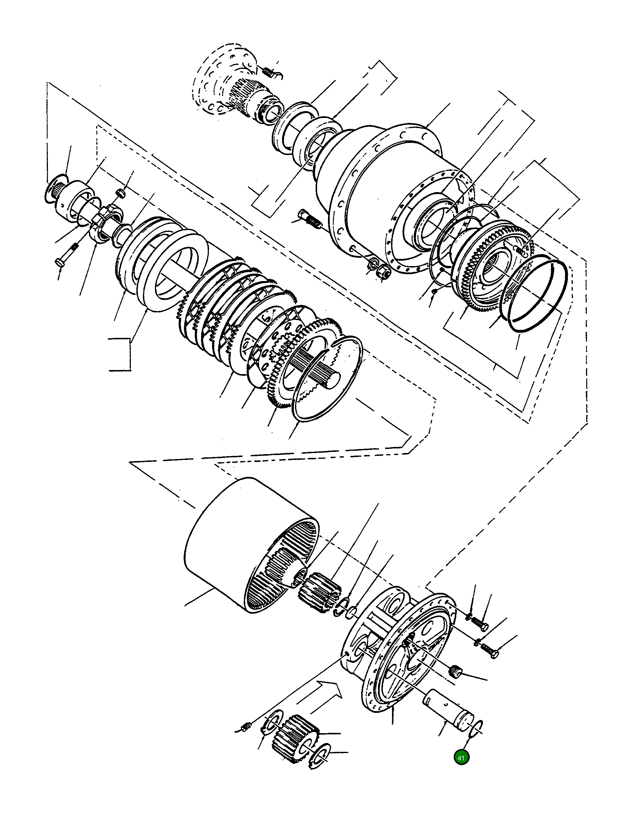Кольцо уплотнительное (O-Ring) 4911933M1 Komatsu