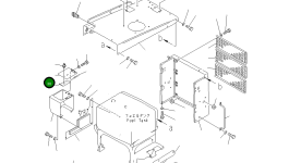 Крышка 234-54-52140 Komatsu