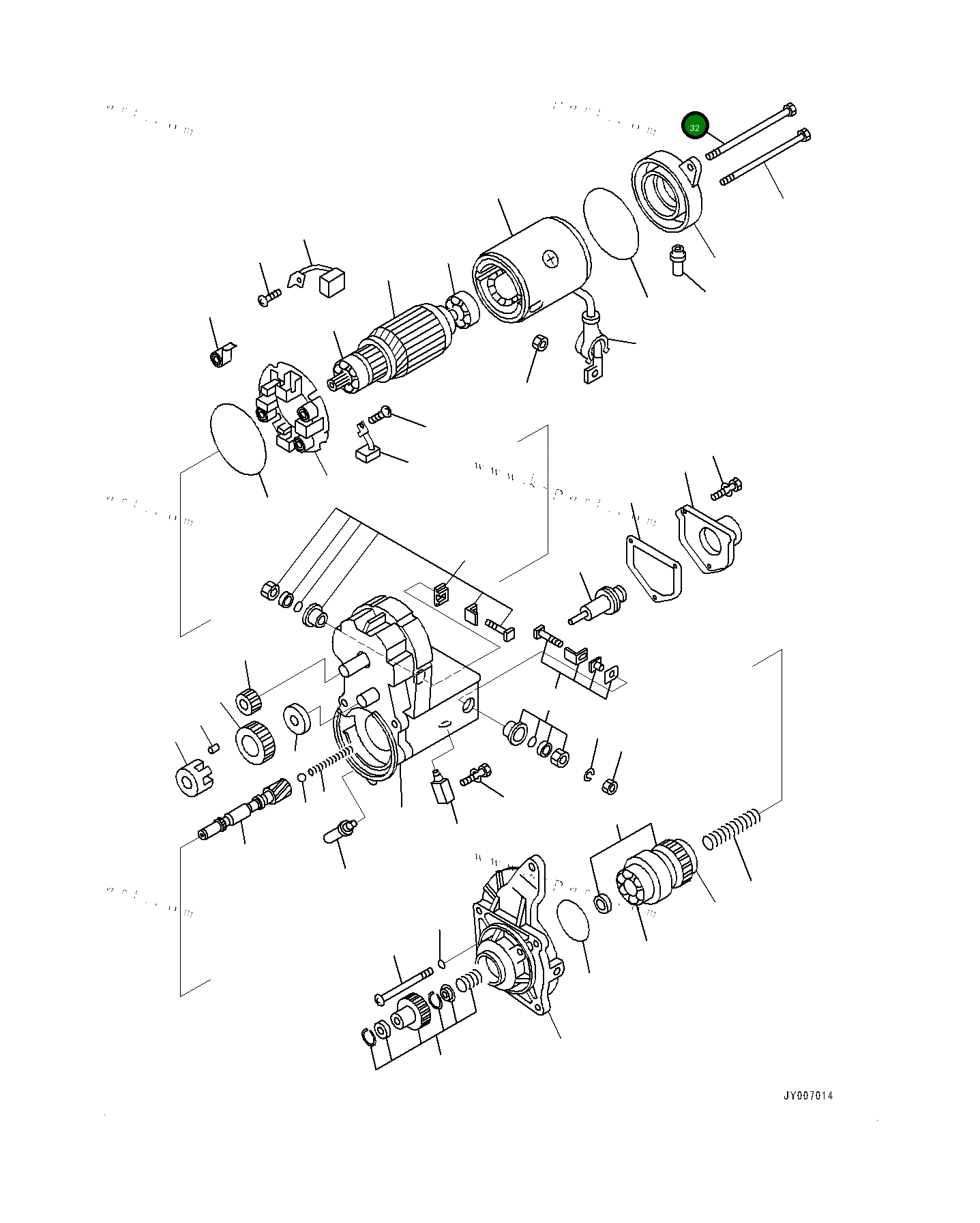 Болт ND9490423690 Komatsu