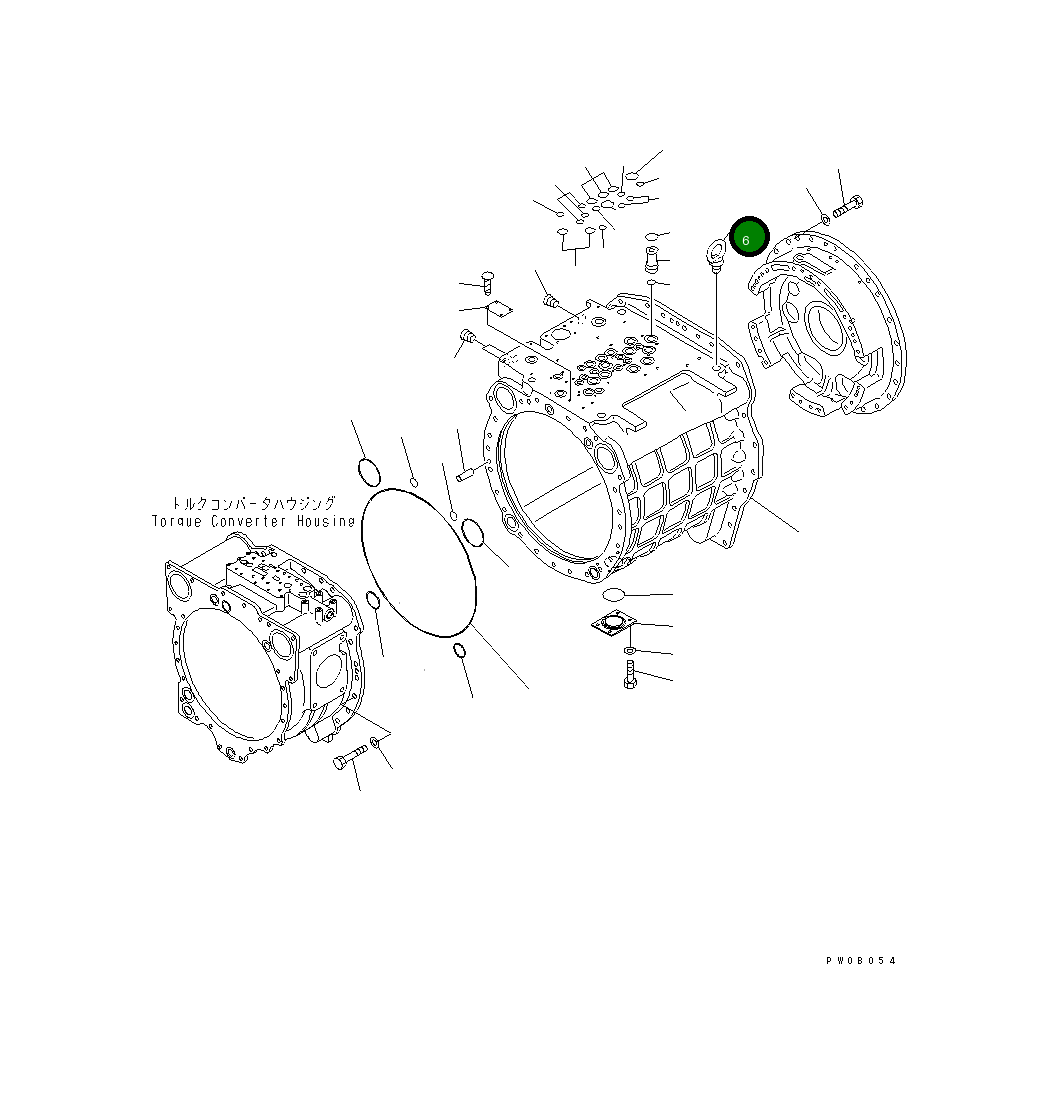 Болт 04530-03045 Komatsu