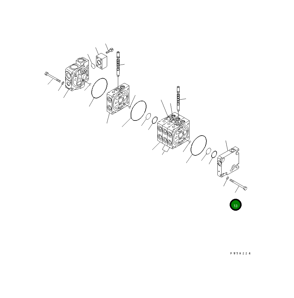 Болт 723-11-32760 Komatsu