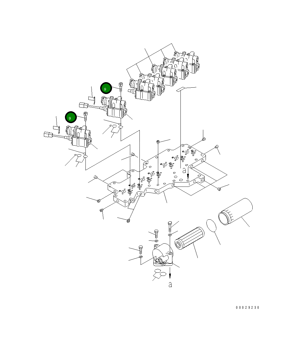 Болт 01252-40650 Komatsu