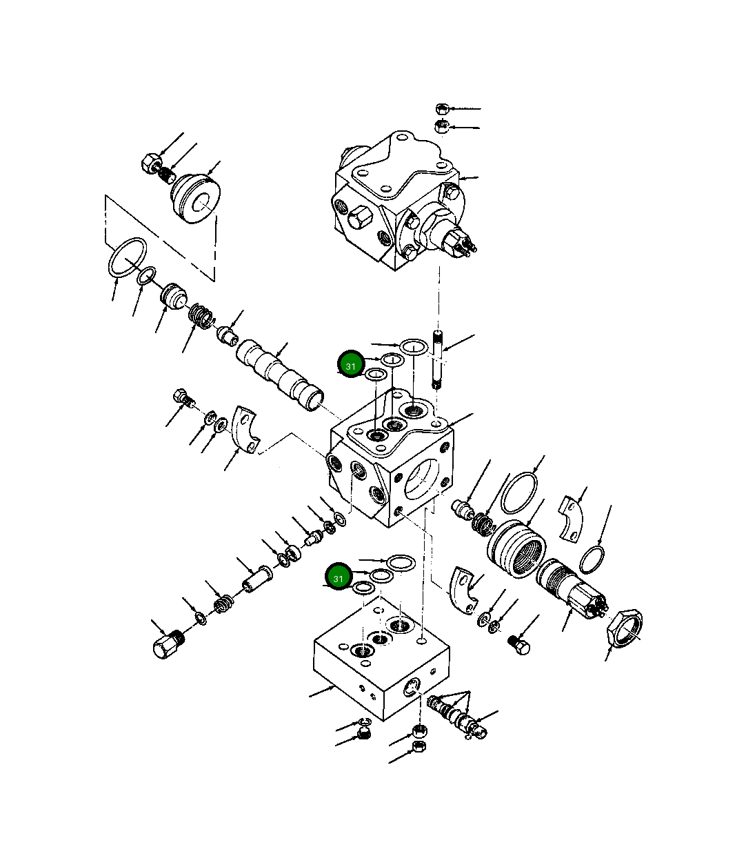 Кольцо уплотнительное (O-Ring) 62 644 Komatsu