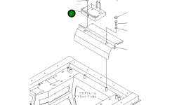 Крышка 17A-911-1810 Komatsu