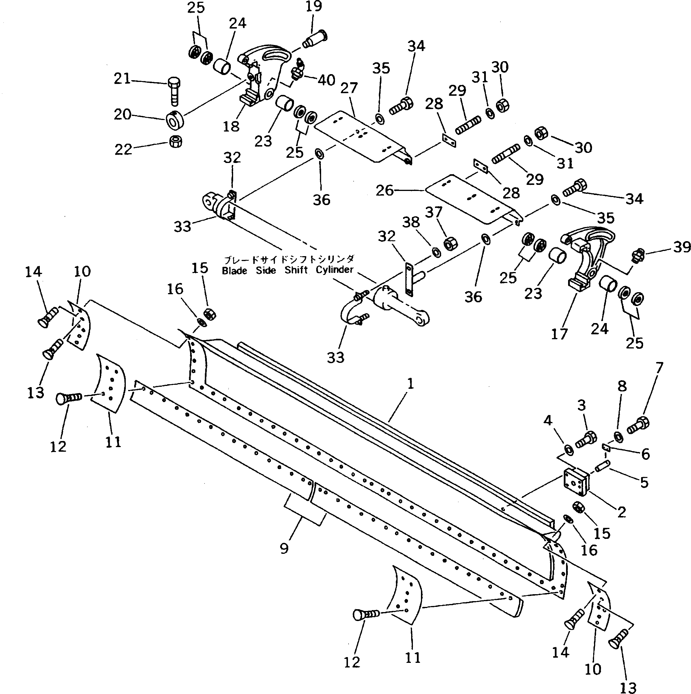 Болт 234-70-32280 Komatsu