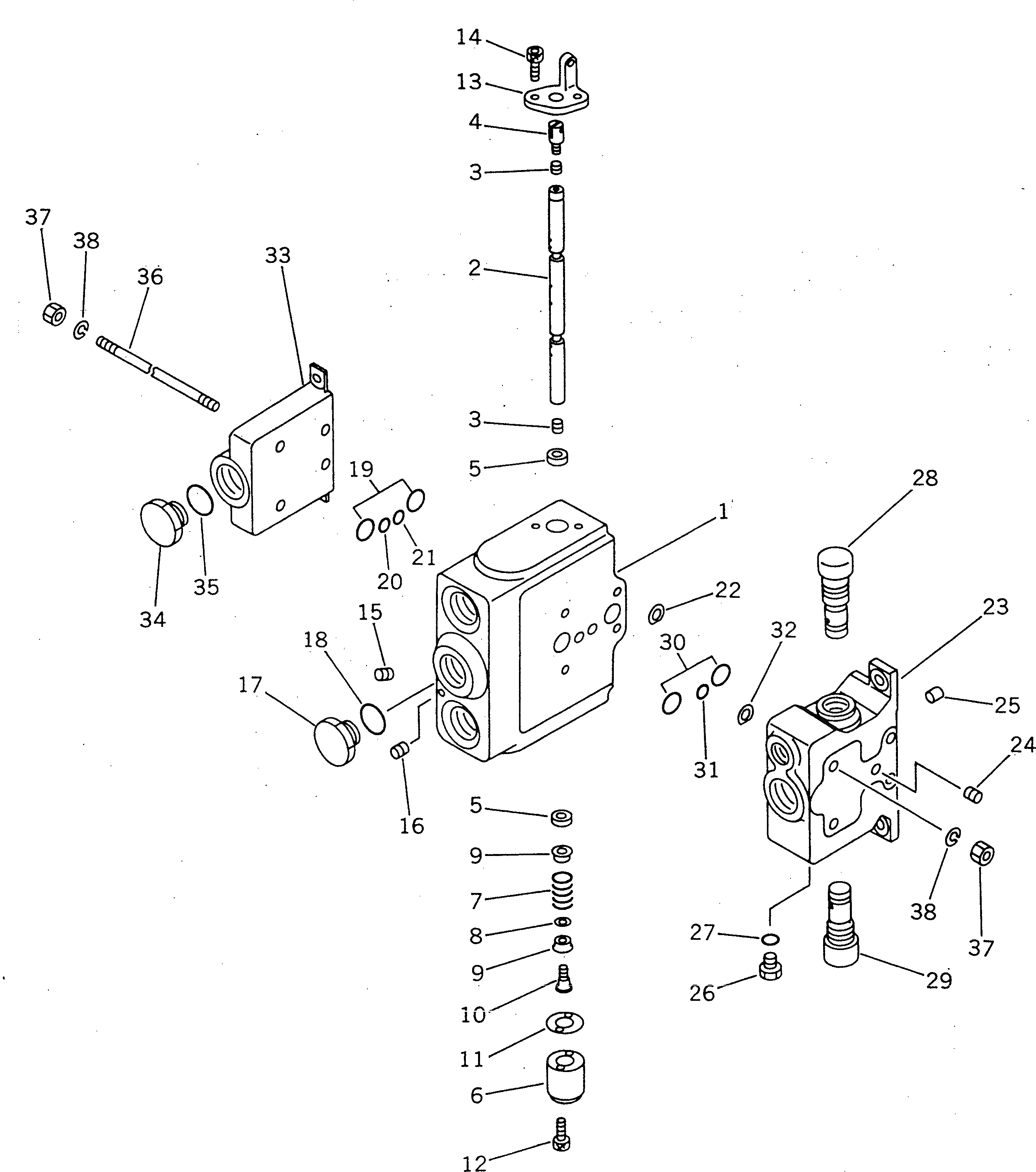 Болт 23C-60-12240  Komatsu
