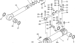 Кронштейн 707-88-87280 Komatsu