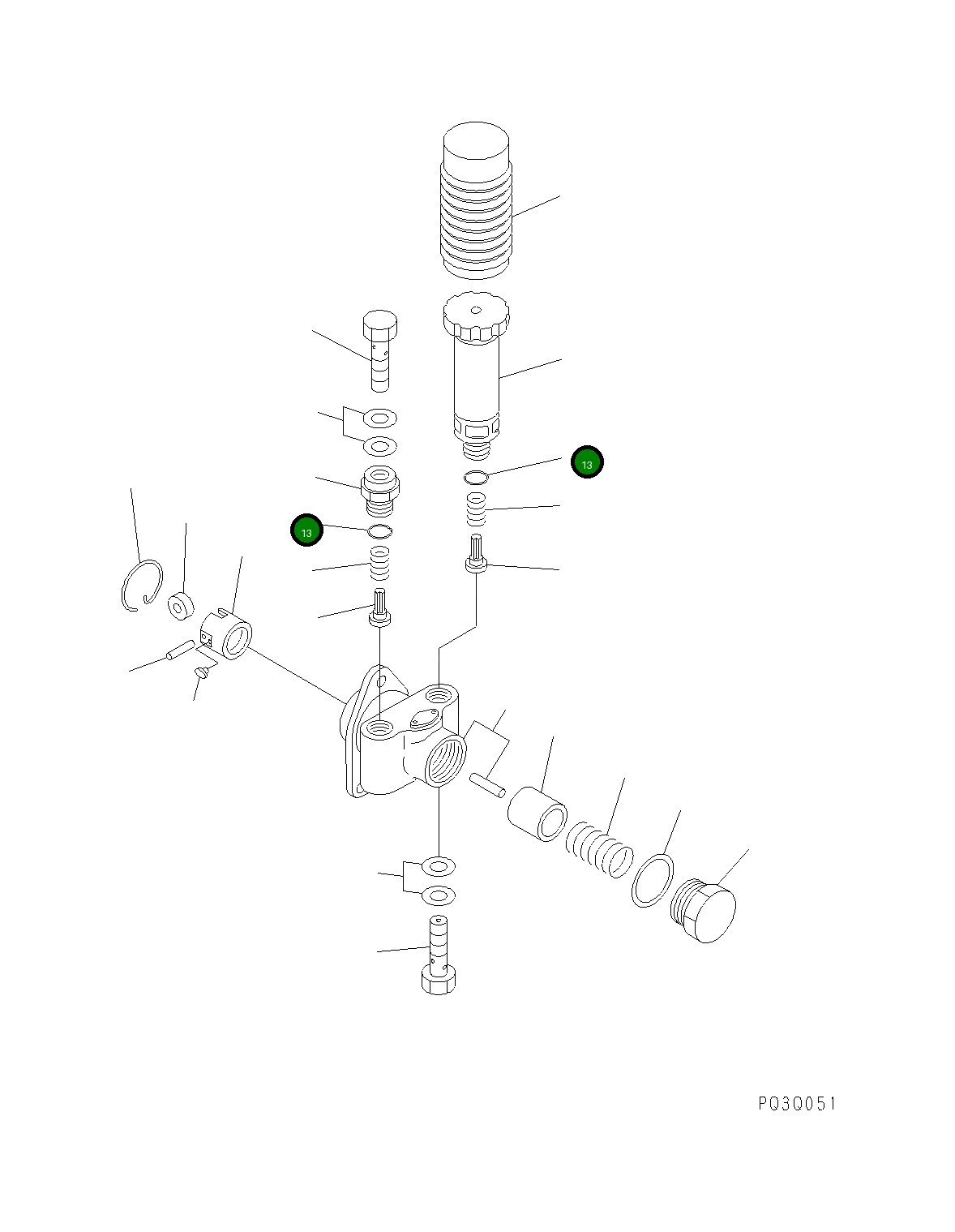 Кольцо уплотнительное (O-Ring) DK029631-60 Komatsu