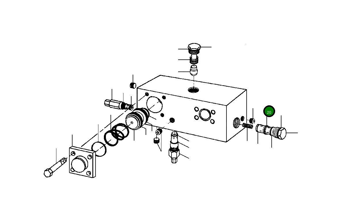 Кольцо уплотнительное (O-Ring) 85 753 Komatsu