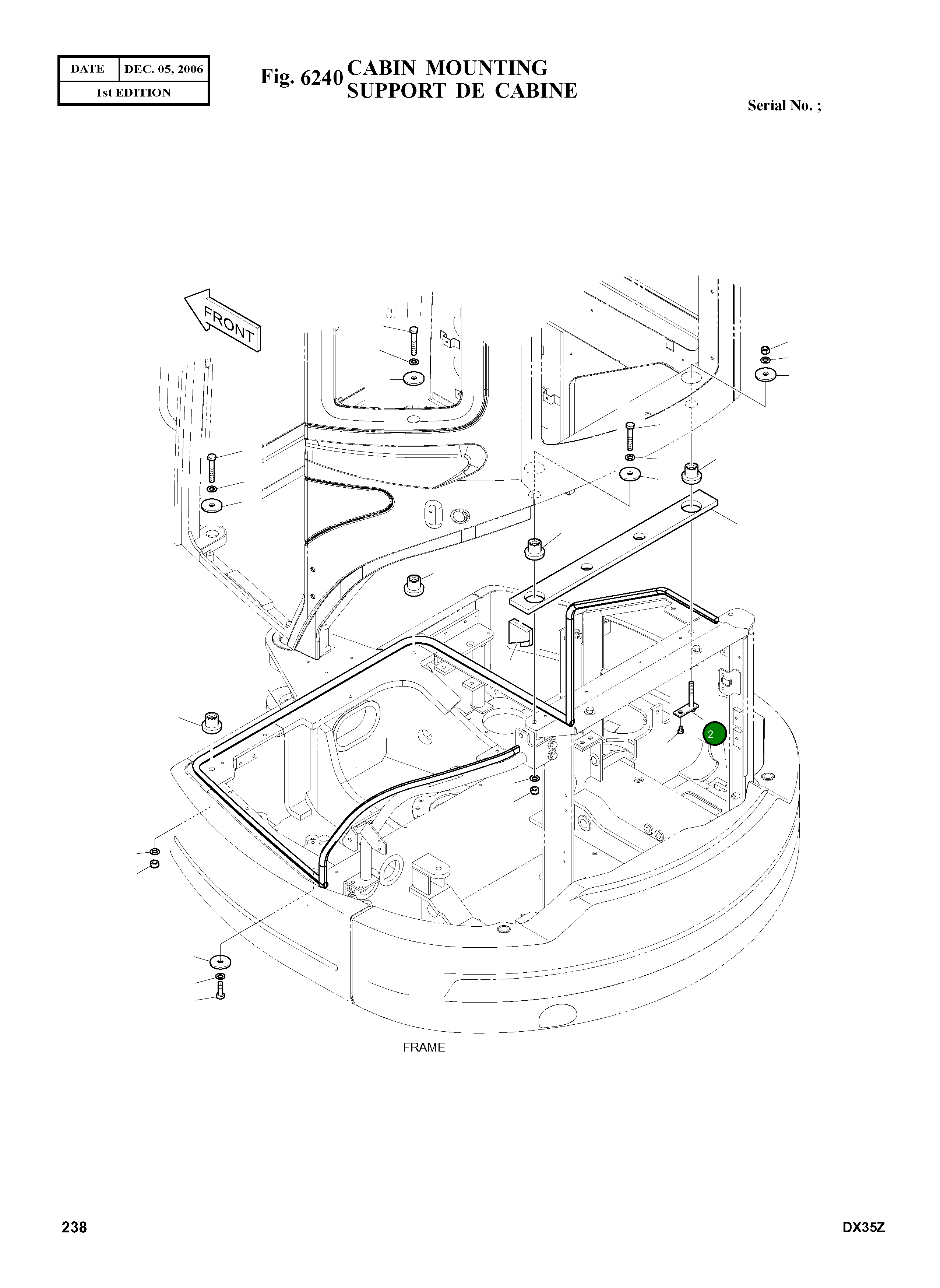 Болт 120-00255 Komatsu