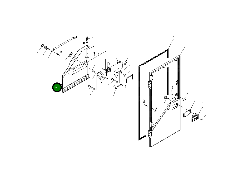 Крышка 426-925-3151  Komatsu