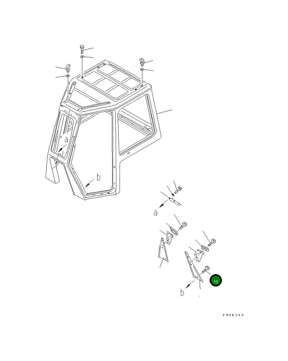 Болт 01435-41016 Komatsu