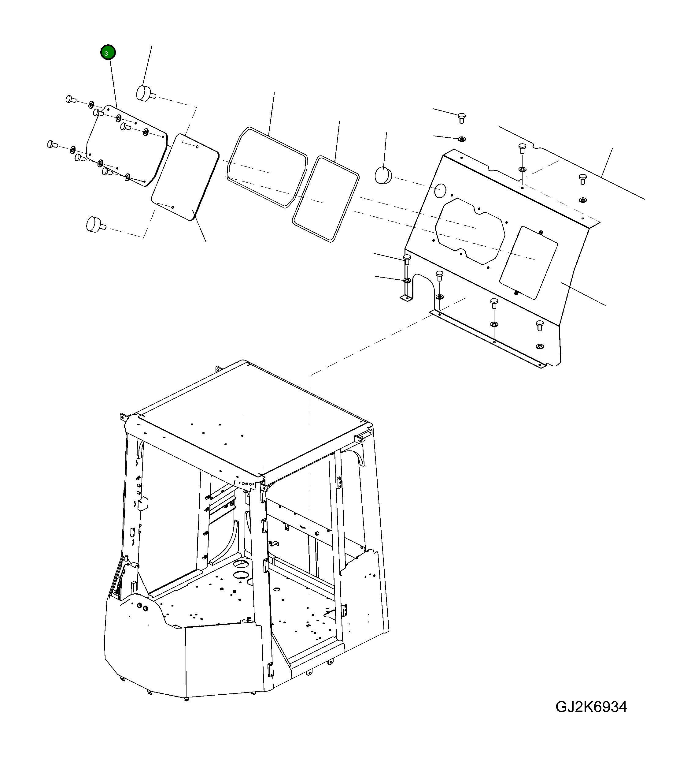 Крышка 423-56-H3360 Komatsu