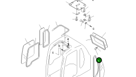 Кольцо 20Y-54-43270 Komatsu