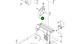 Крышка 20Y-53-12931 Komatsu