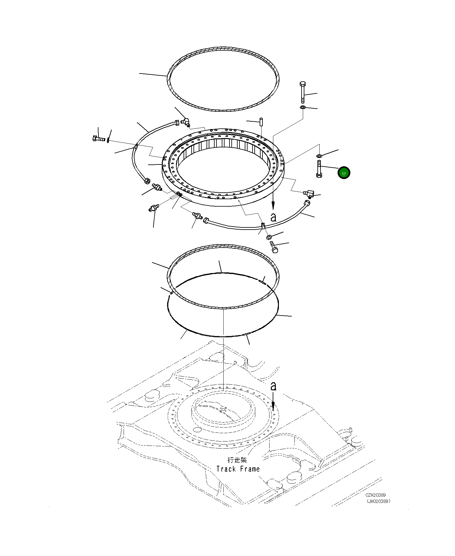 Болт 21M-25-21160 Komatsu