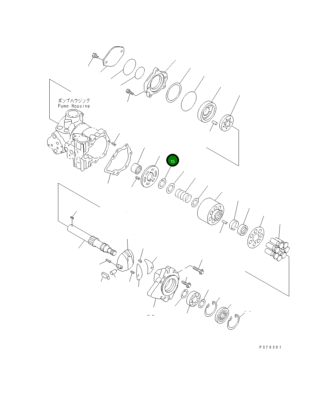 Кольцо 258-81-21280 Komatsu