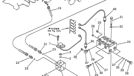 Угловой штуцер 203-62-58390 Komatsu