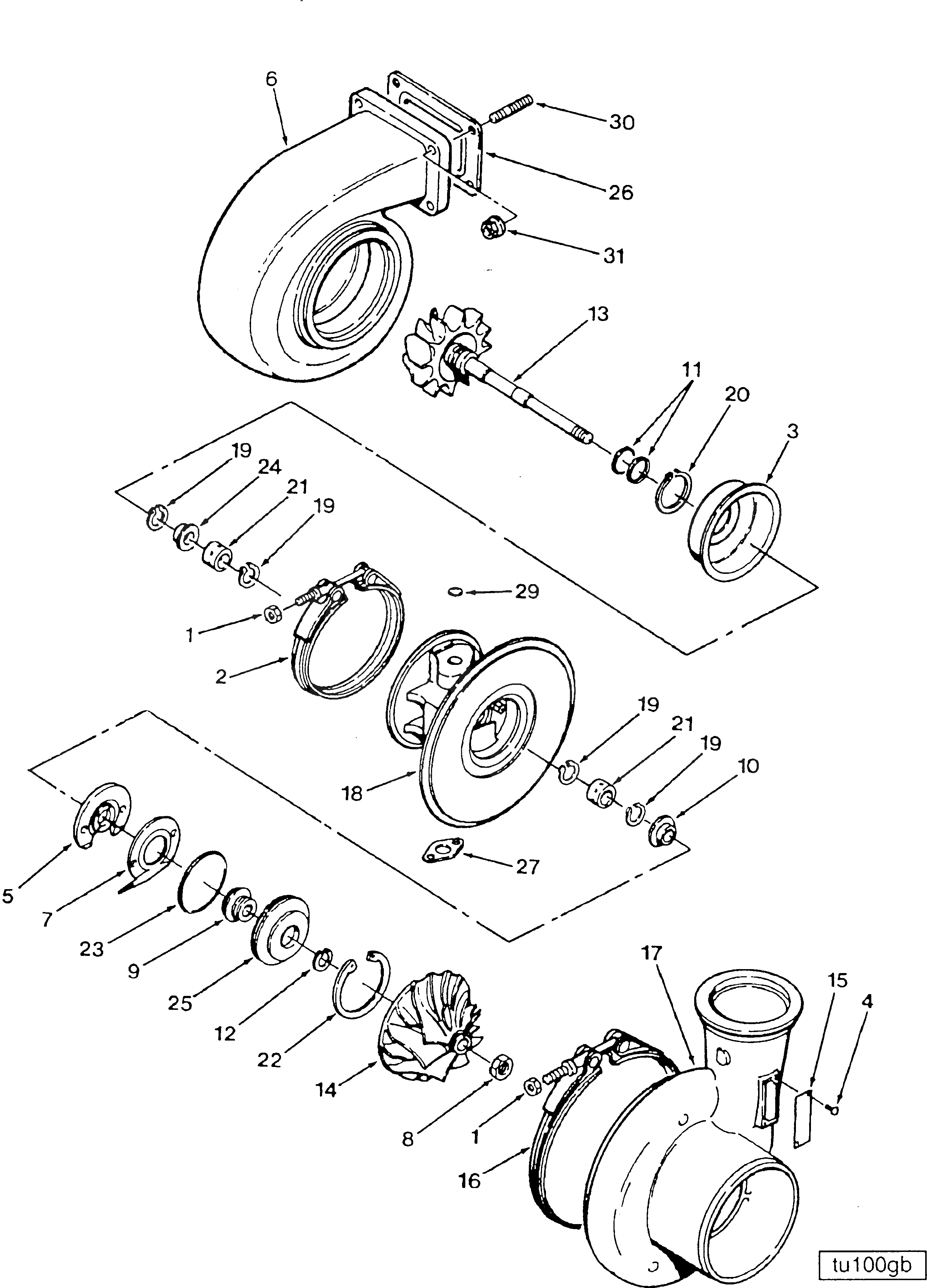 Кольцо CU3718373  Komatsu