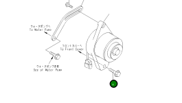 Болт YM26106-100402 Komatsu