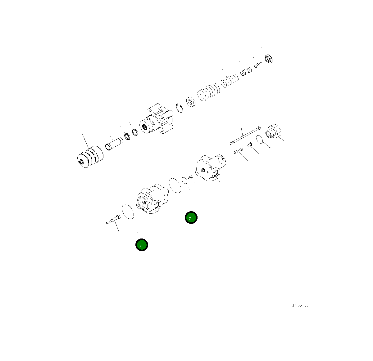 Кольцо уплотнительное (O-Ring) 425-43-36770  Komatsu